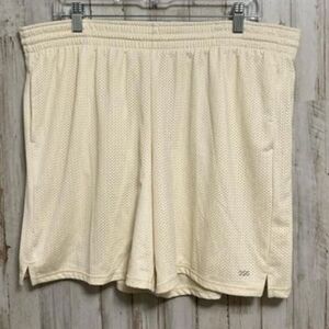 DSG Light Sand Mid Rise With Pockets Running Shorts Size XL Relaxed Fit